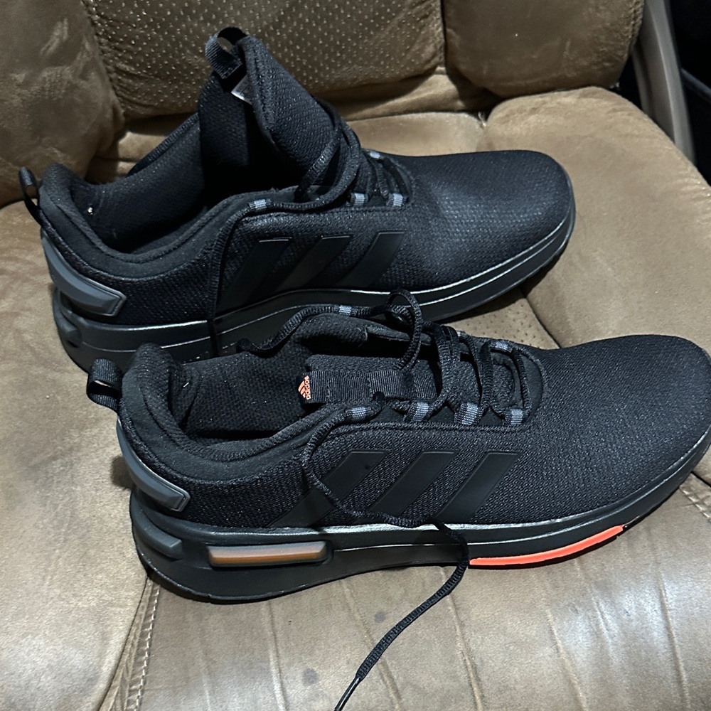 Adidas Black Men's Athletic Shoes